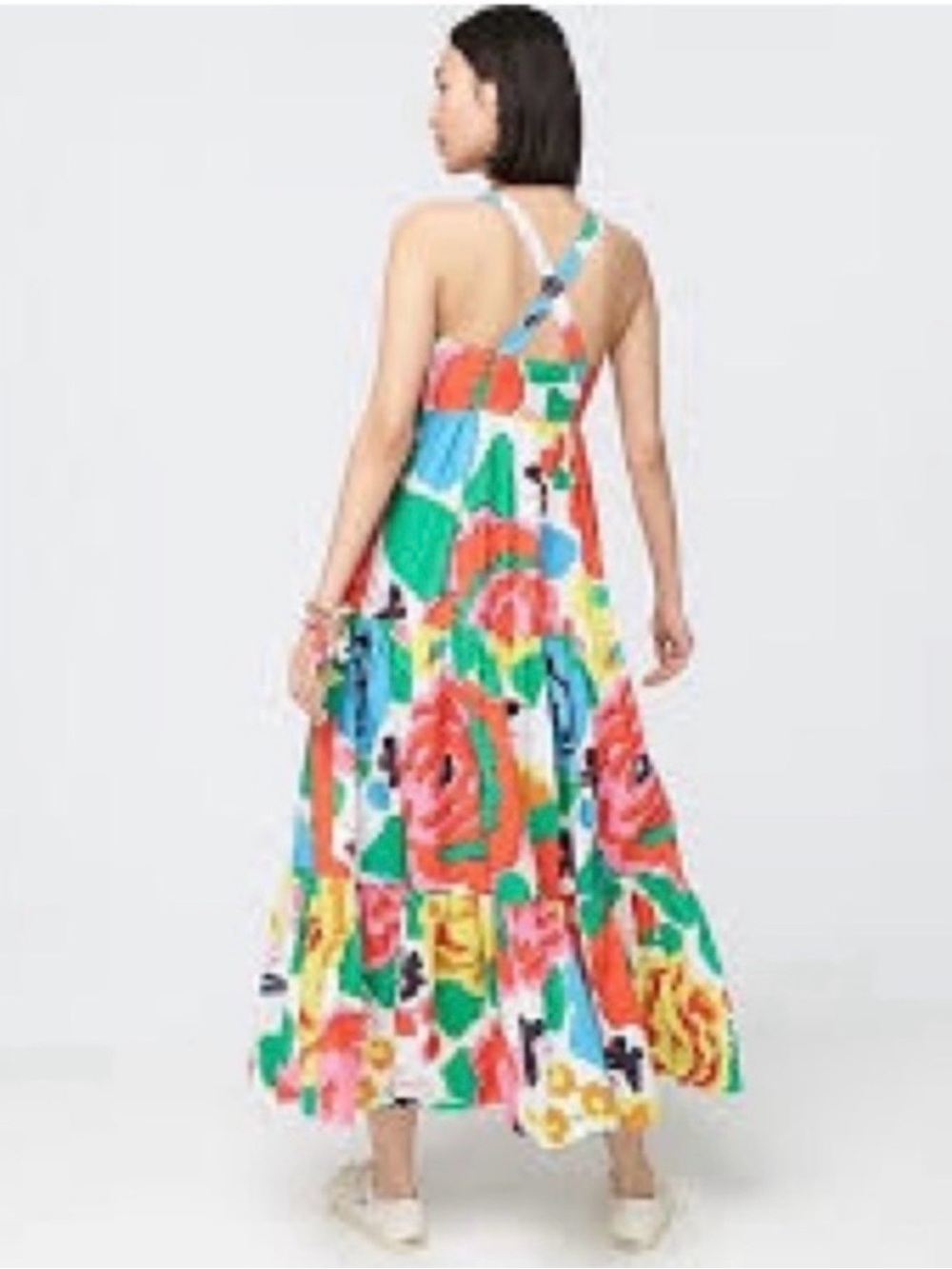 J. Crew Floral Tiered Maxi Dress - Multicolor - Picture 3 of 5